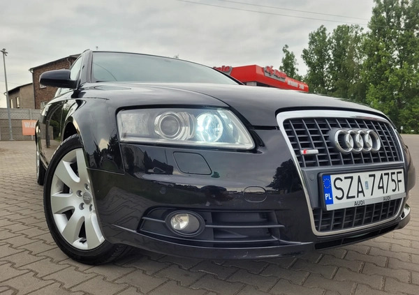 Audi A6 cena 28800 przebieg: 359000, rok produkcji 2008 z Poręba małe 407
